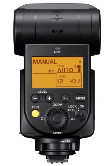 Sony External Flash with Wireless Radio Control Camera Flash